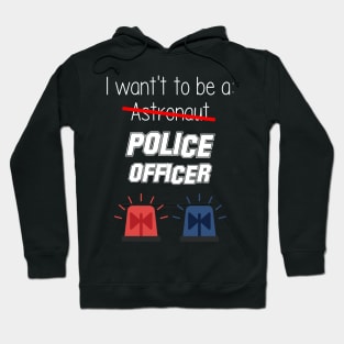 Kids Future Police Officer Fun Novelty Hoodie